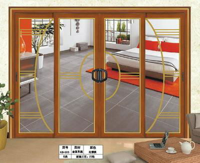 High quality sliding glass door with soft close system made in China