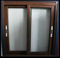 Custom size available ISO9001,CE alloy aluminum sliding window and wardrobe slid