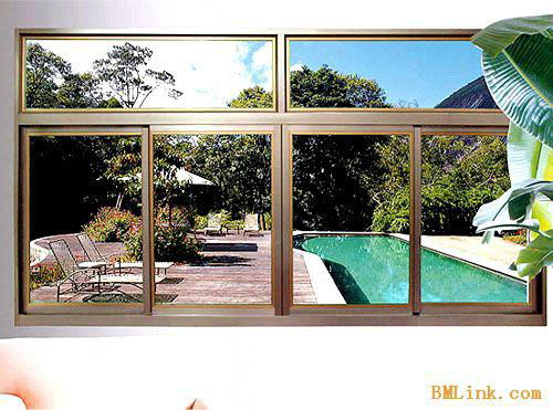 Low Price Double Glazed Aluminum Sliding Windows Drawing 3