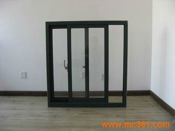 Aluminium windows and doors aluminium sliding windows locks with fly screen 2