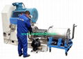 Pin type horizontal bead mill paint making machine 