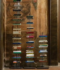 iving Furniture Bookcase in Transparent Plastic - Wall system Racks