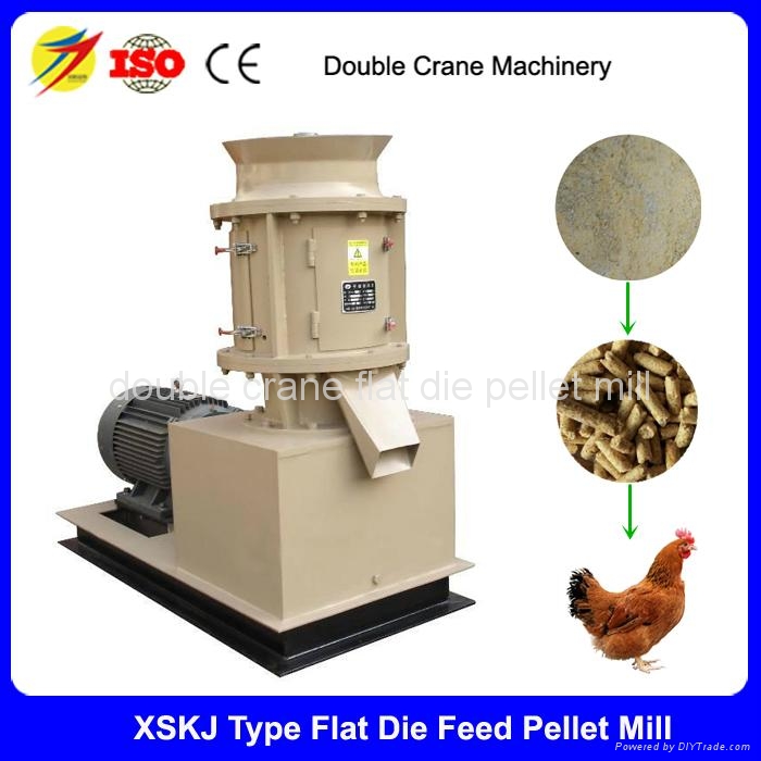 China factory direct price flat die chicken feed pellet mill 3