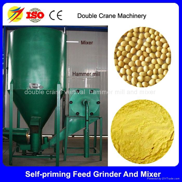 2017 popular  chicken and pig feed mixer and grinder unit 