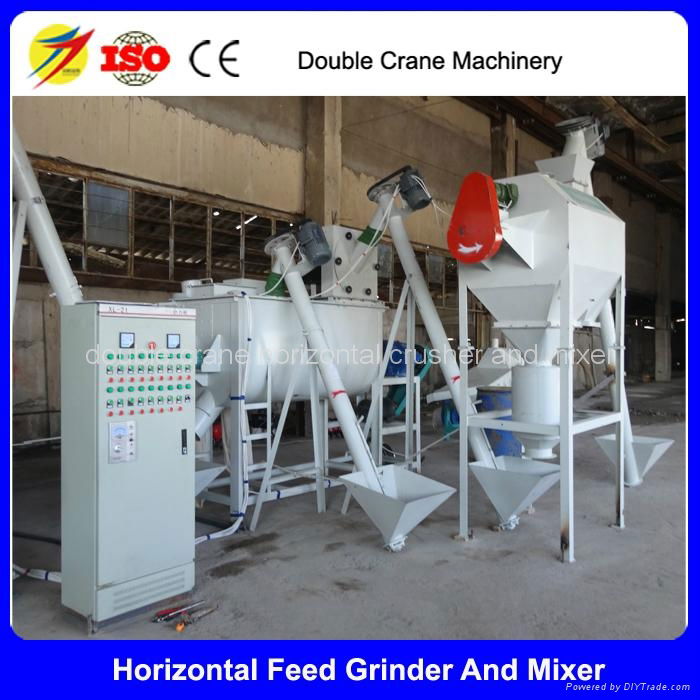 High quality poultry feed mixer grinder machine ,poultry feed machine price 2