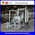 High quality poultry feed mixer grinder