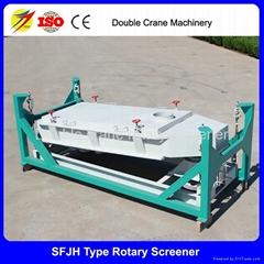 Shandong Supplier SFJH60*2C Rotary Screener feed pellet screener