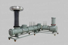 Device for simulating partial discharge fault of GIS switchgear