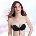 Adhesive Lace up Bras Comes with pull rope design in the middle for adjustable c 3