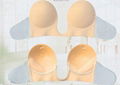 Wholesale fashion forms push up deep u plunge strapless bra