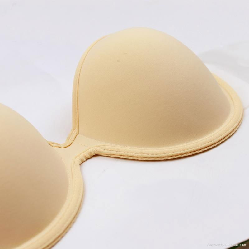 Cheap strapless full figured push up plus size stick on bra - F1033 ...