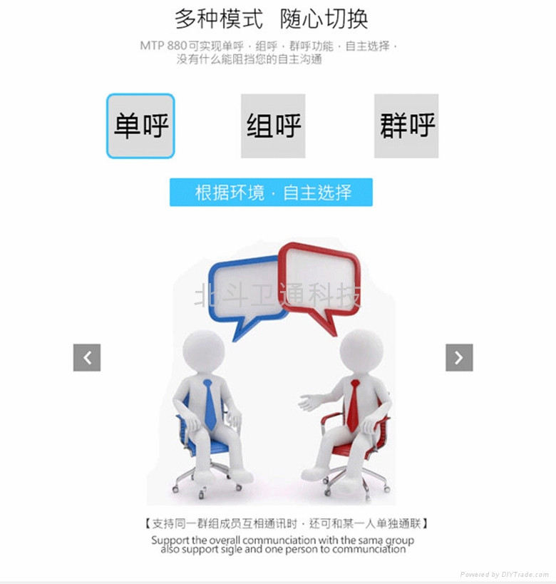 北斗卫通对讲机全国实时对讲GPS定位系统