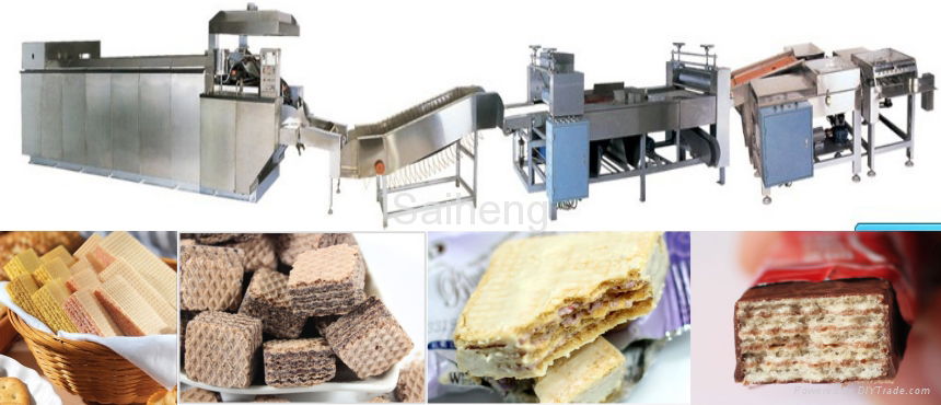 Commercial-27(gas heating)standard from baking wafer biscuit production line 2