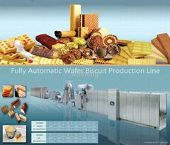 SH-45 fully automatic wafer biscuit production line