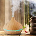 WF301    Wafue 300ml Wooden Grain Aromatherapy Essential Oil Diffuser 2