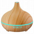 WF301    Wafue 300ml Wooden Grain Aromatherapy Essential Oil Diffuser 1