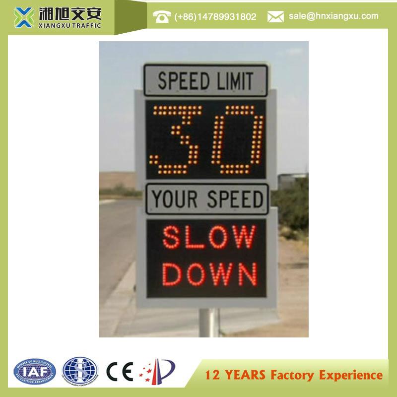 digital radar speed sign