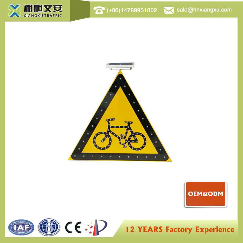 solar traffic sign hot sales 3