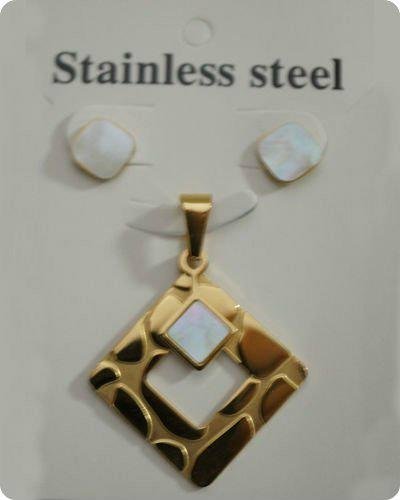 buy simple pendants jewelry in stainless steel 5