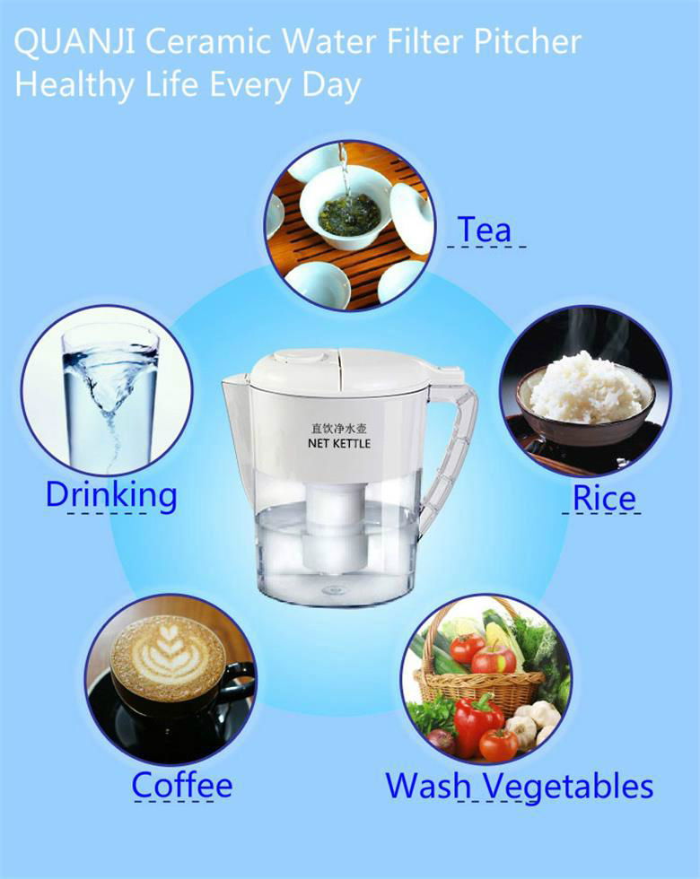 Ceramic alkaline water filter kettle  4