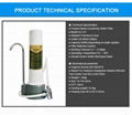 Table water filter manufacturers direct factory 1