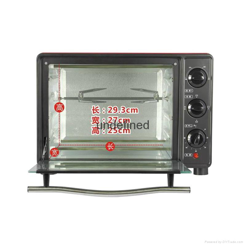 家用20L电烤箱烘焙烤箱鸡翅烤鱼炉 2