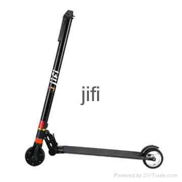 5 inch Foldable Aluminum Scooter with Good Shock Absorption 4
