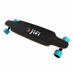 jifi Newest 500W Remote Control Electric Skateboard with 2*Hub Motor