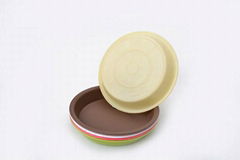 Plastic Colorful flower pot tray  thicken