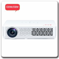Full HD 1080P Home Office Short Throw Android HDMI USB Mini DLP 3D Projector