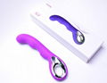 Rechargeable silicone sex toy vibrator for women 4