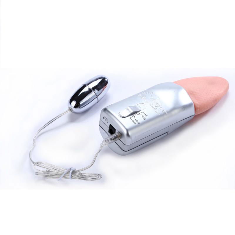 Silicone Vibrating Tongue Sex Toy For Female Masturbation Licking Toy  2