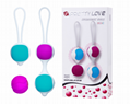 silicone waterproof Kegel exercise ball