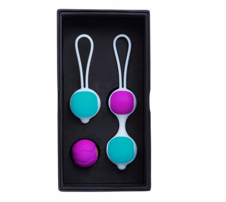 silicone waterproof Kegel exercise ball for women 4