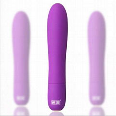 Women Silicone Sex G-Spot Masturbation Toy AV Wand Vibrator