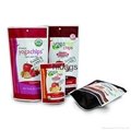 Enviromental plastic custom Stand up food package pouches 2