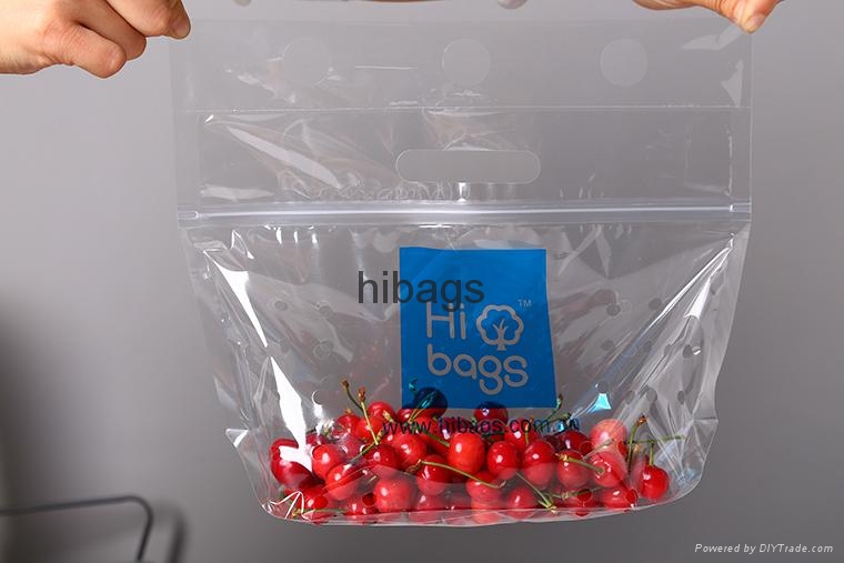 Enviroment friendly  fruit vegetable storage freshness Bags