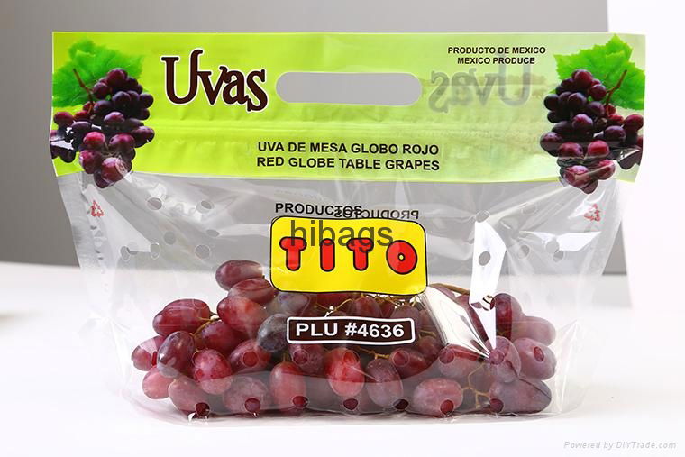 Enviroment friendly  fruit vegetable storage freshness Bags 2