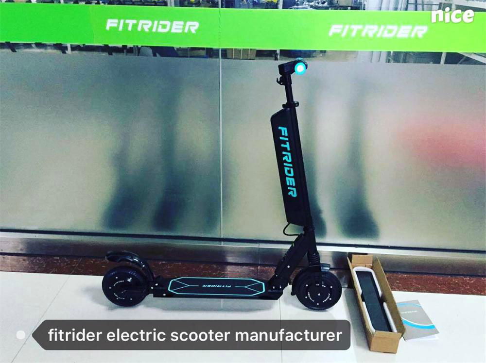 New Electric Scooter Fitrider T1s Model 8inch Wheel Quick Released Battery  4