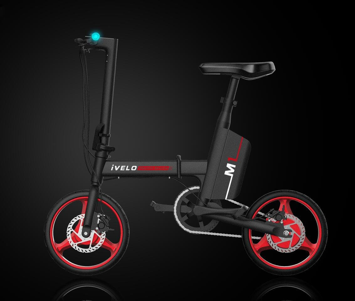 爱维乐M1电动折叠自行车纯电动加助力骑行