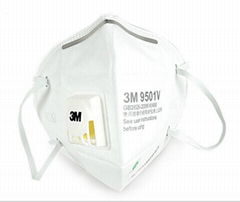 3M 9501V self suction filter anti particle respirator