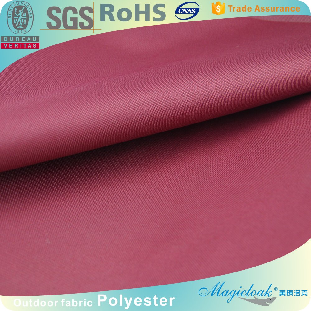 170/190/210t polyester taffeta fabric with pu coating man bag 