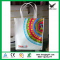 Customized  shopping tote fabric  laminated pp non woven bag 1