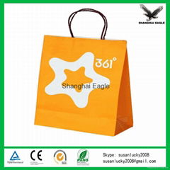 Paper bags with handles wholesale