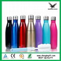 2017 new design 500ml stainless steel vacuum bottle