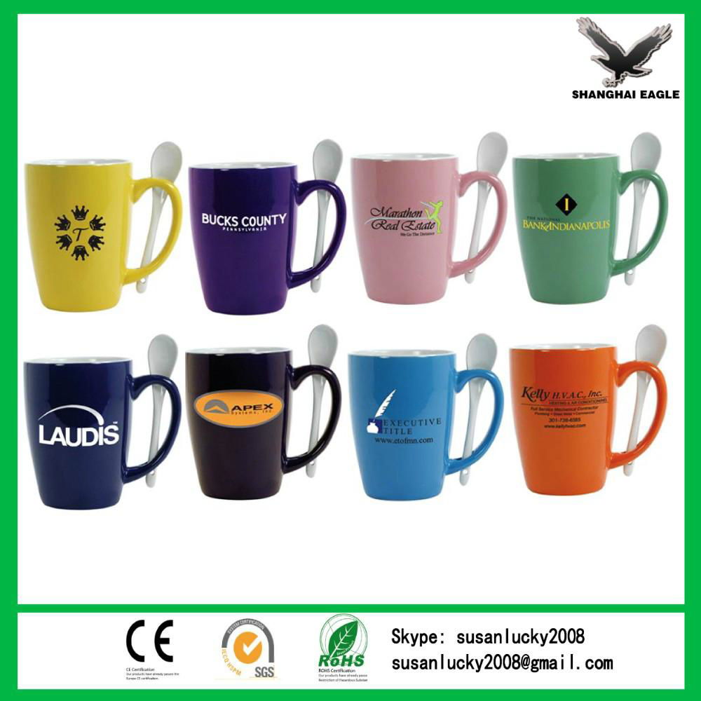 Custom strengthen blank sublimation porcelain white ceramic mug 2