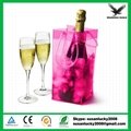 Strong clear PVC wine bag 3