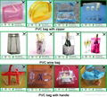 Customized cosmetic Clear PVC bag with Zipper 3