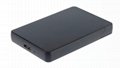2.5"ABS tool free HDD enclosure screwless USB3.0 OEM/ODM 2