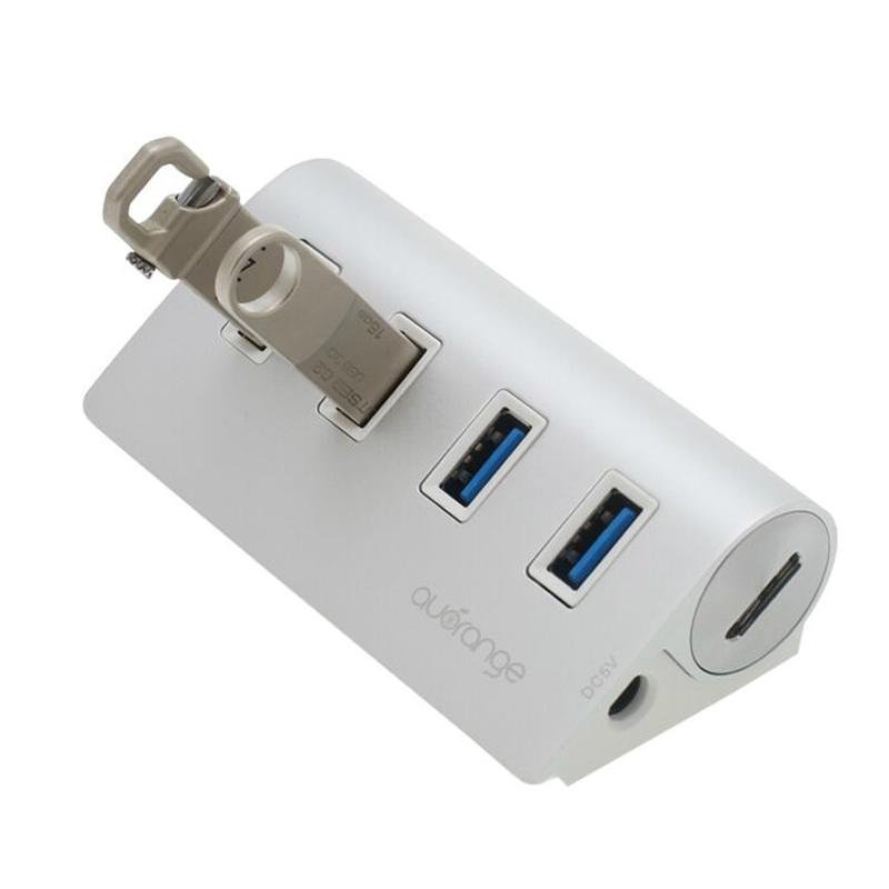 USB HUB in 4 ports 3.0 aluminum power super speed  3